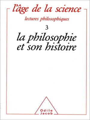 cover image of La Philosophie et son histoire